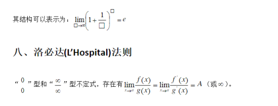 贵州专升本高等数学知识点